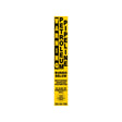 Warning Petroleum Pipeline Yellow Marker Decal