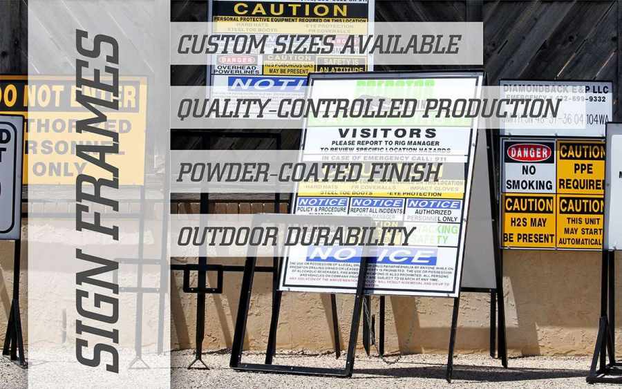Sign Frames from Century Graphics & Signs
