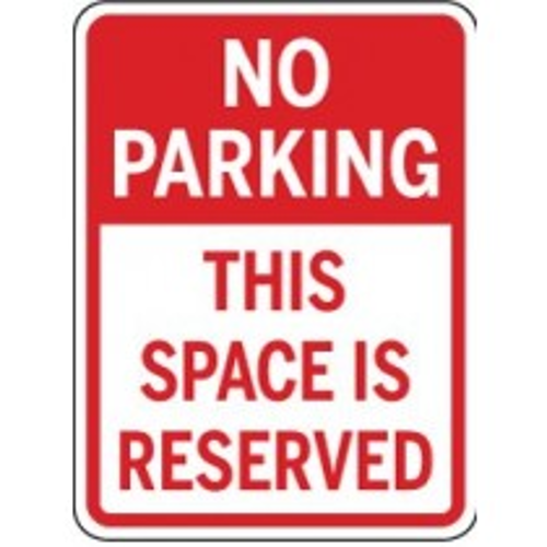 No Parking - This Space is Reserved NoPark