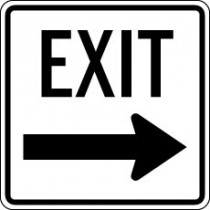 Exit (Right Arrow) Traff